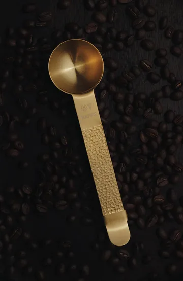 Cucharilla medidora de café con pinza - Latón, 20 ml - Vargen & Thor