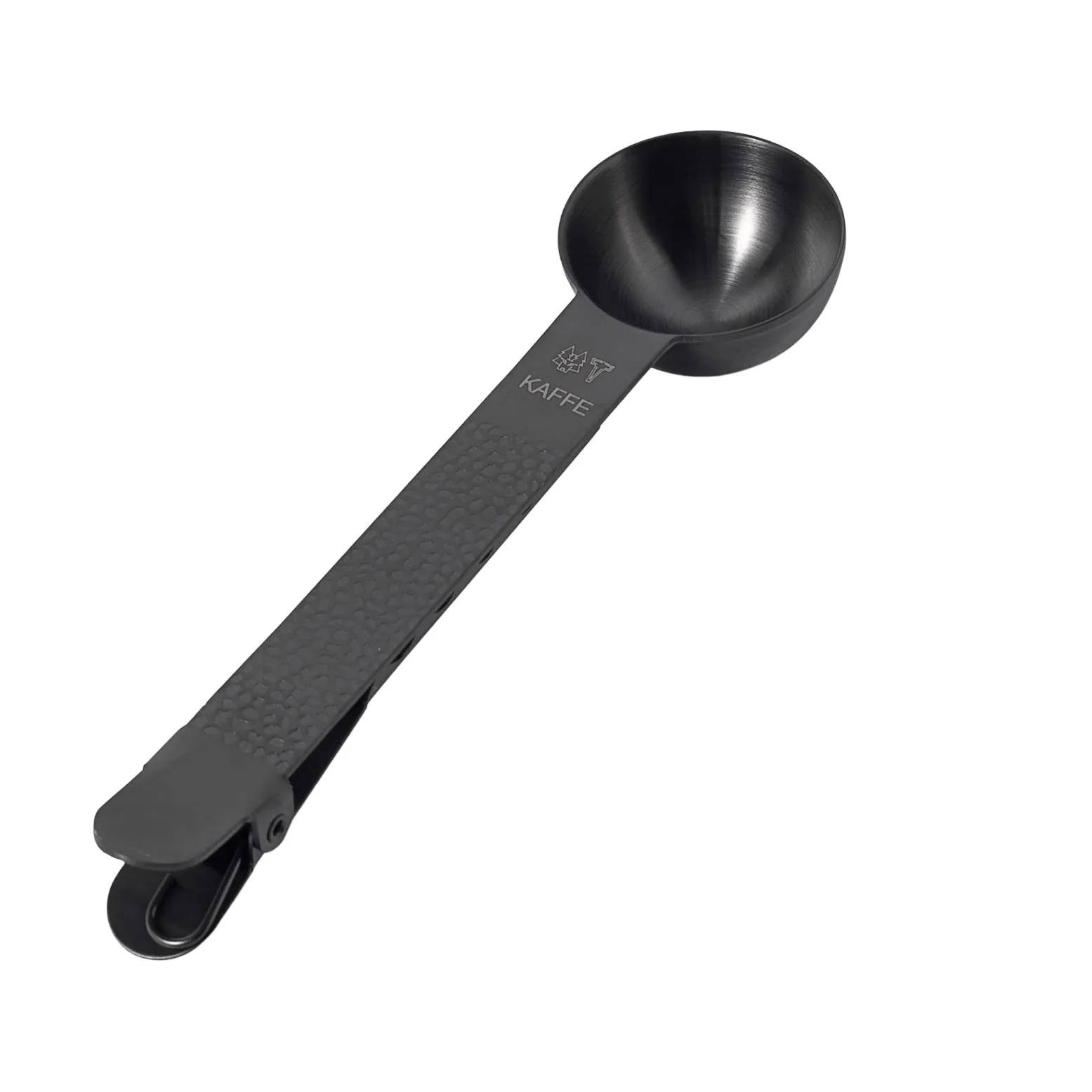 Cucharilla medidora de café con pinza, Negro, 20 ml Vargen & Thor