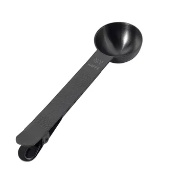 Cucharilla medidora de café con pinza - Negro, 20 ml - Vargen & Thor