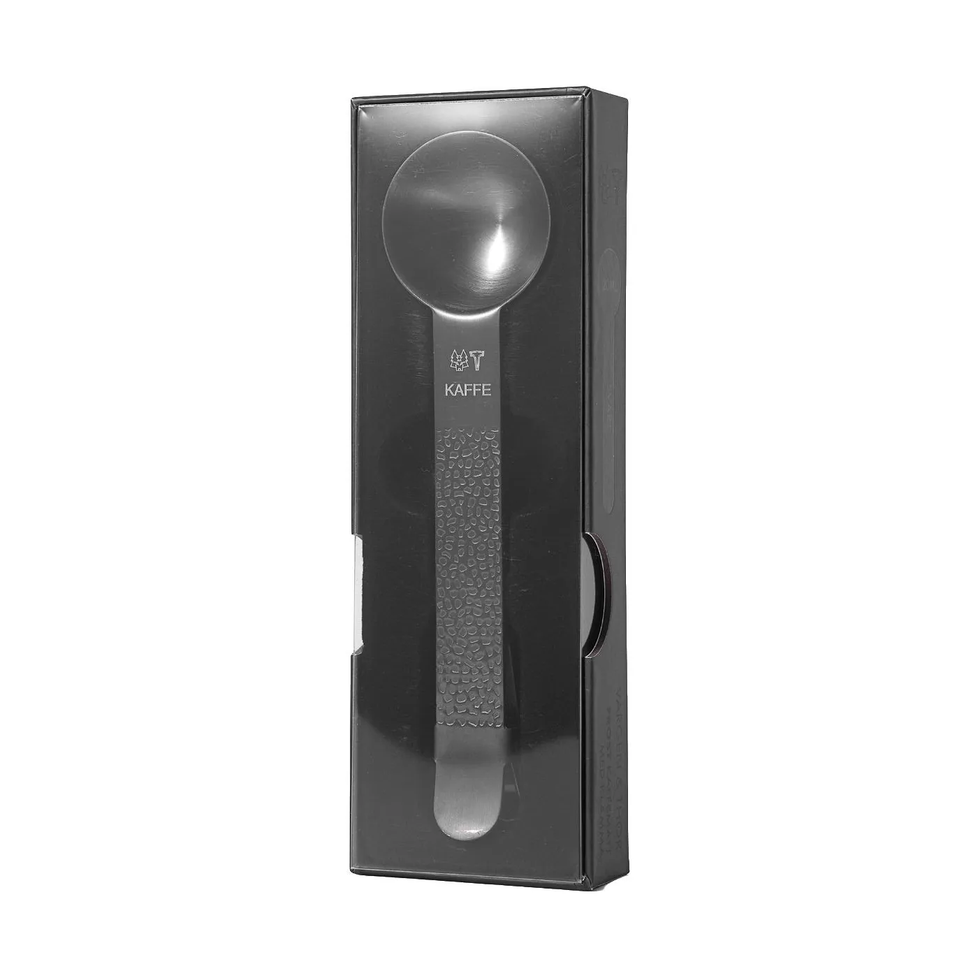 Cucharilla medidora de café con pinza, Negro, 20 ml Vargen & Thor