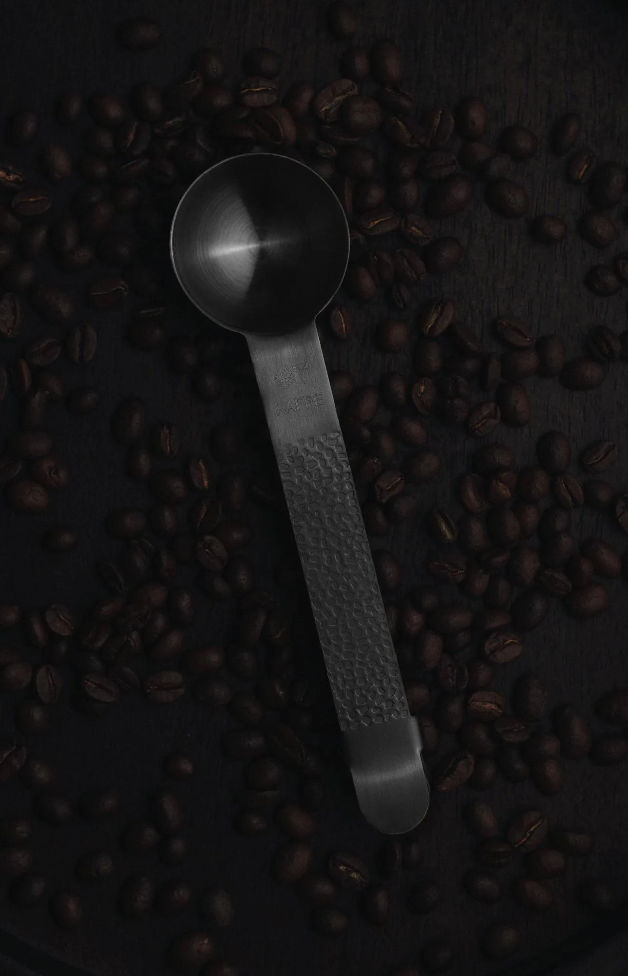 Cucharilla medidora de café con pinza, Negro, 20 ml Vargen & Thor