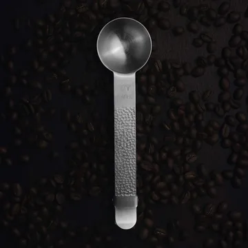 Cucharilla medidora de café con pinza - Plata, 20 ml - Vargen & Thor