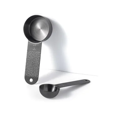 Juego de cucharas medidoras Frost - Negro, 7 piezas - Vargen & Thor