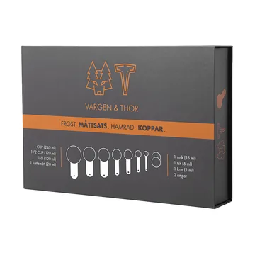 Juego de cucharas medidoras Frost - Tazas, 7 piezas - Vargen & Thor