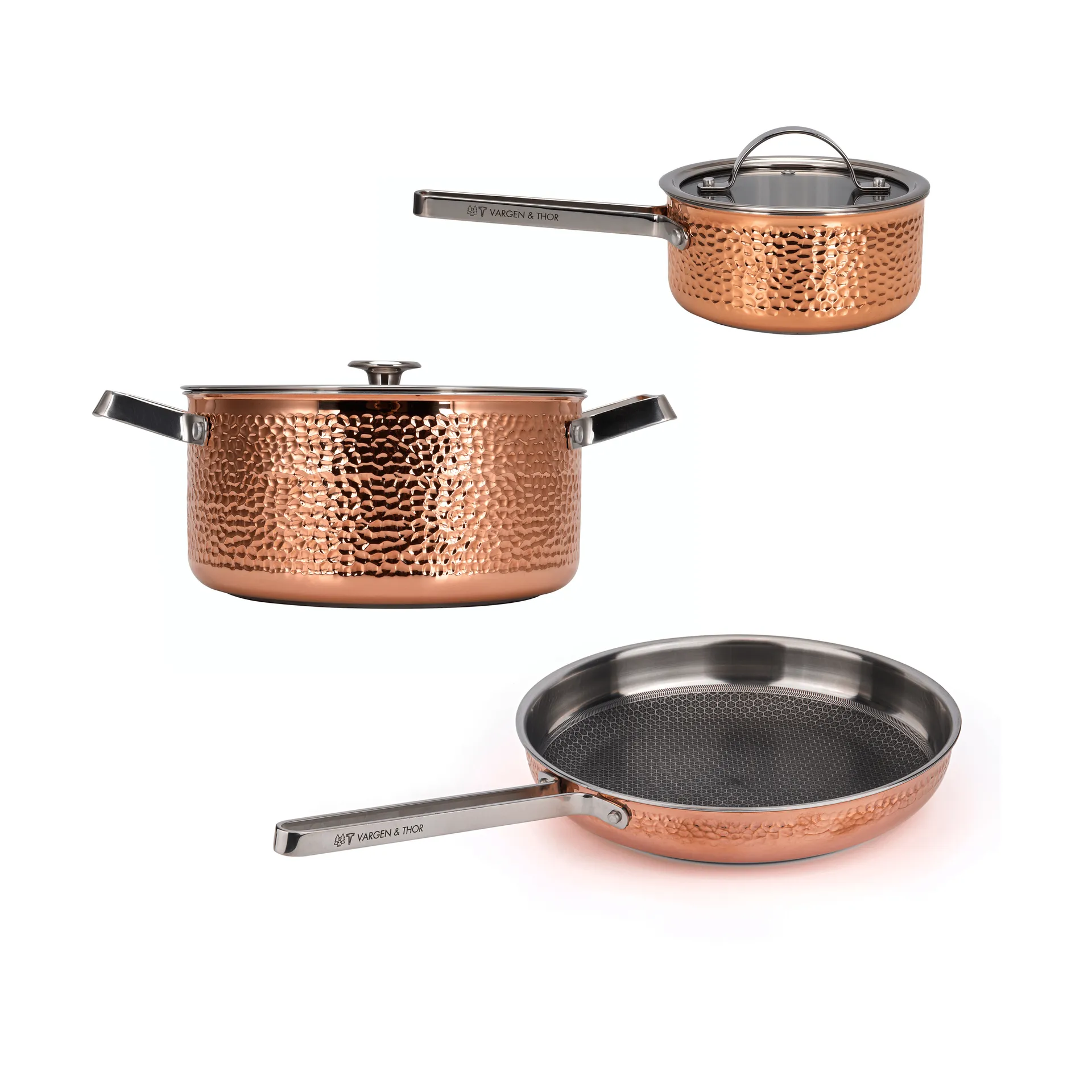 Juego de ollas Mjölner Vera Miranda, Tazas, 5 piezas Vargen & Thor