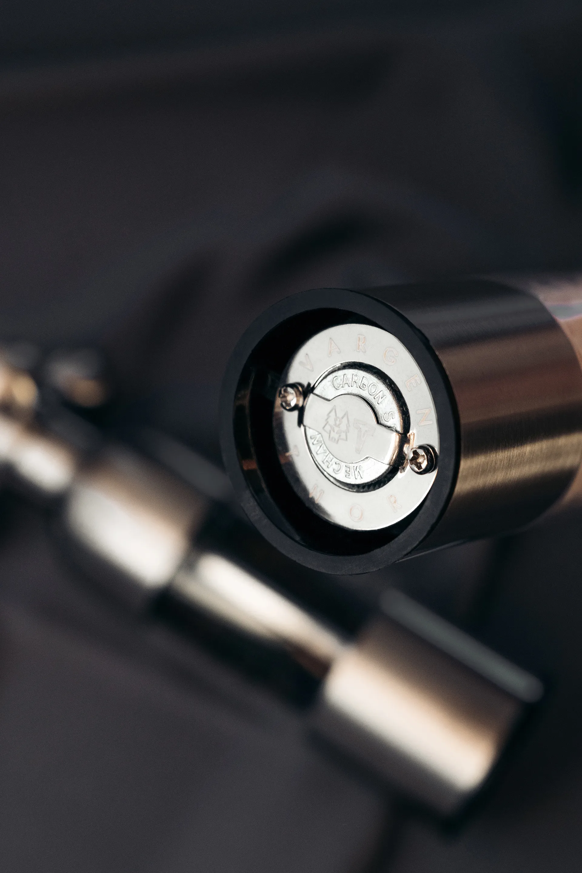 Molinillo de sal y pimienta Axia, acero cepillado Vargen & Thor