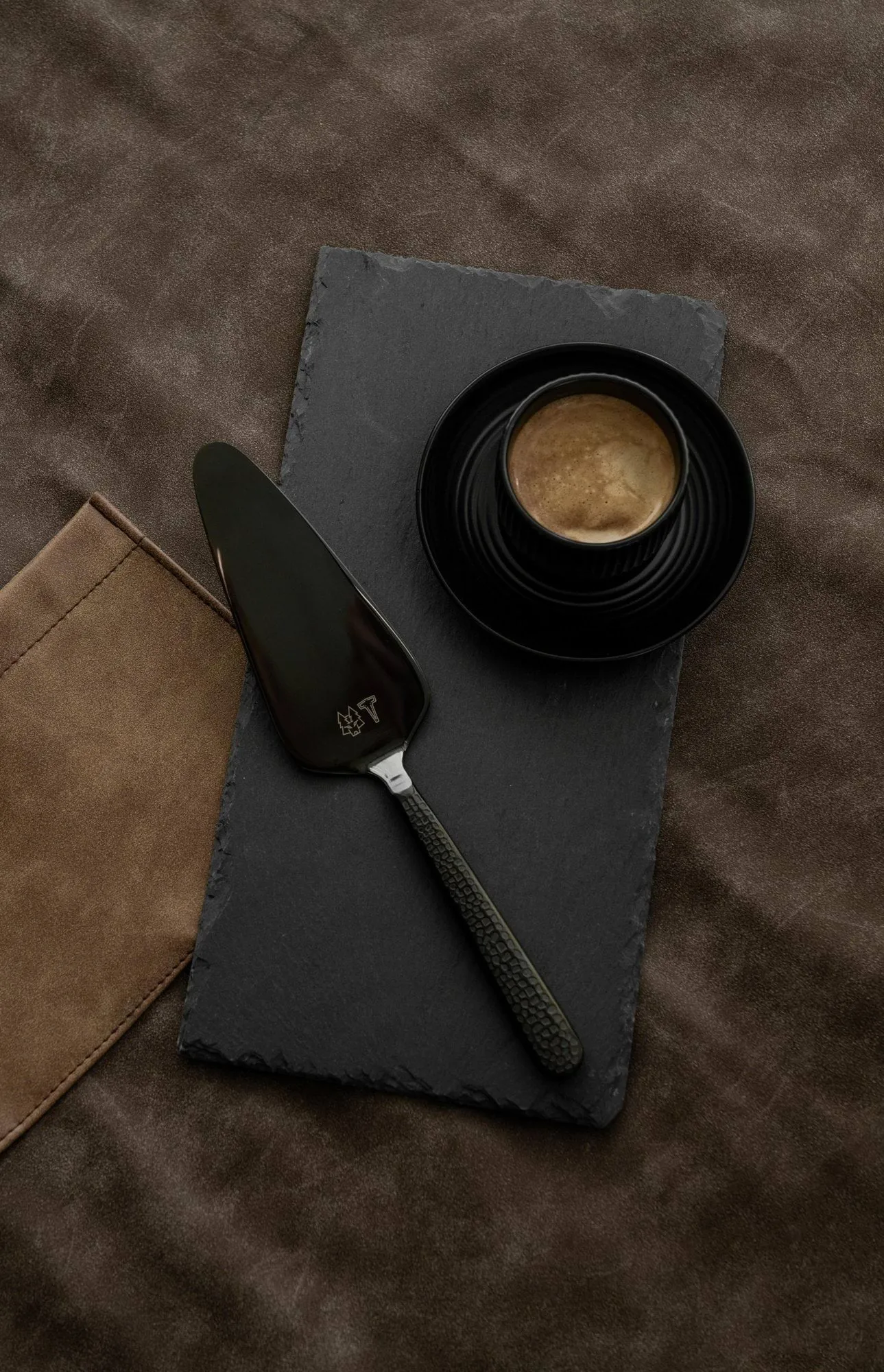 Pala para tarta Frost, Negro, 24 cm Vargen & Thor
