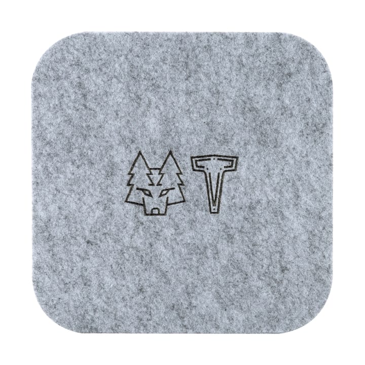 Set de 4 salvamanteles ULT, Gris ceniza Vargen & Thor