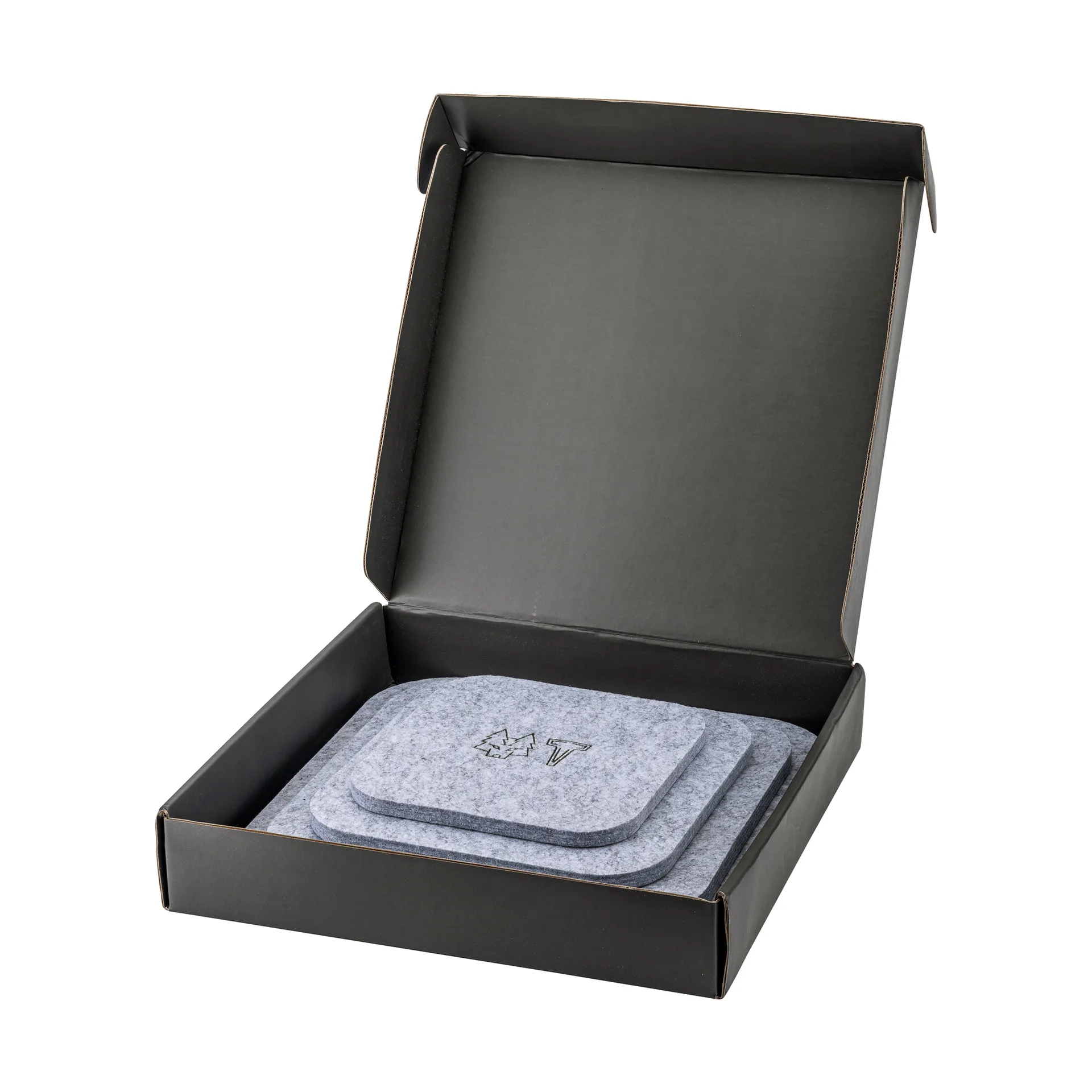 Set de 4 salvamanteles ULT, Gris ceniza Vargen & Thor