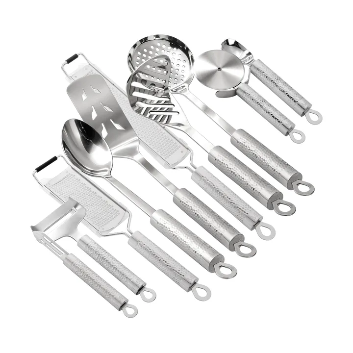 Set de accesorios Frost - Plata, 10 piezas - Vargen & Thor