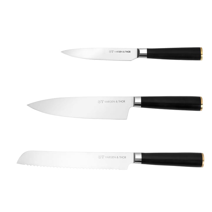 Set de cuchillos de cocina Vargen & Thor Vargavinter - 3 piezas - Vargen & Thor
