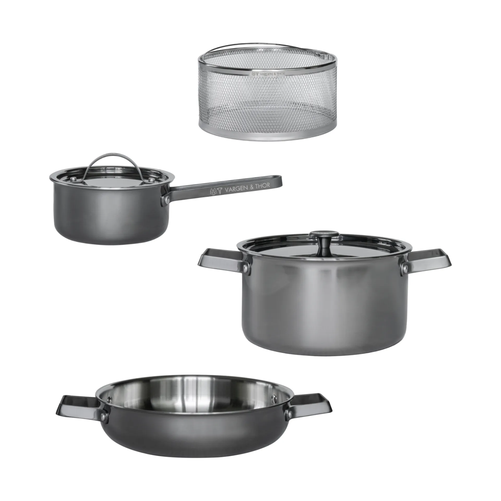 Set Svartstål PRO, 4 piezas Vargen & Thor