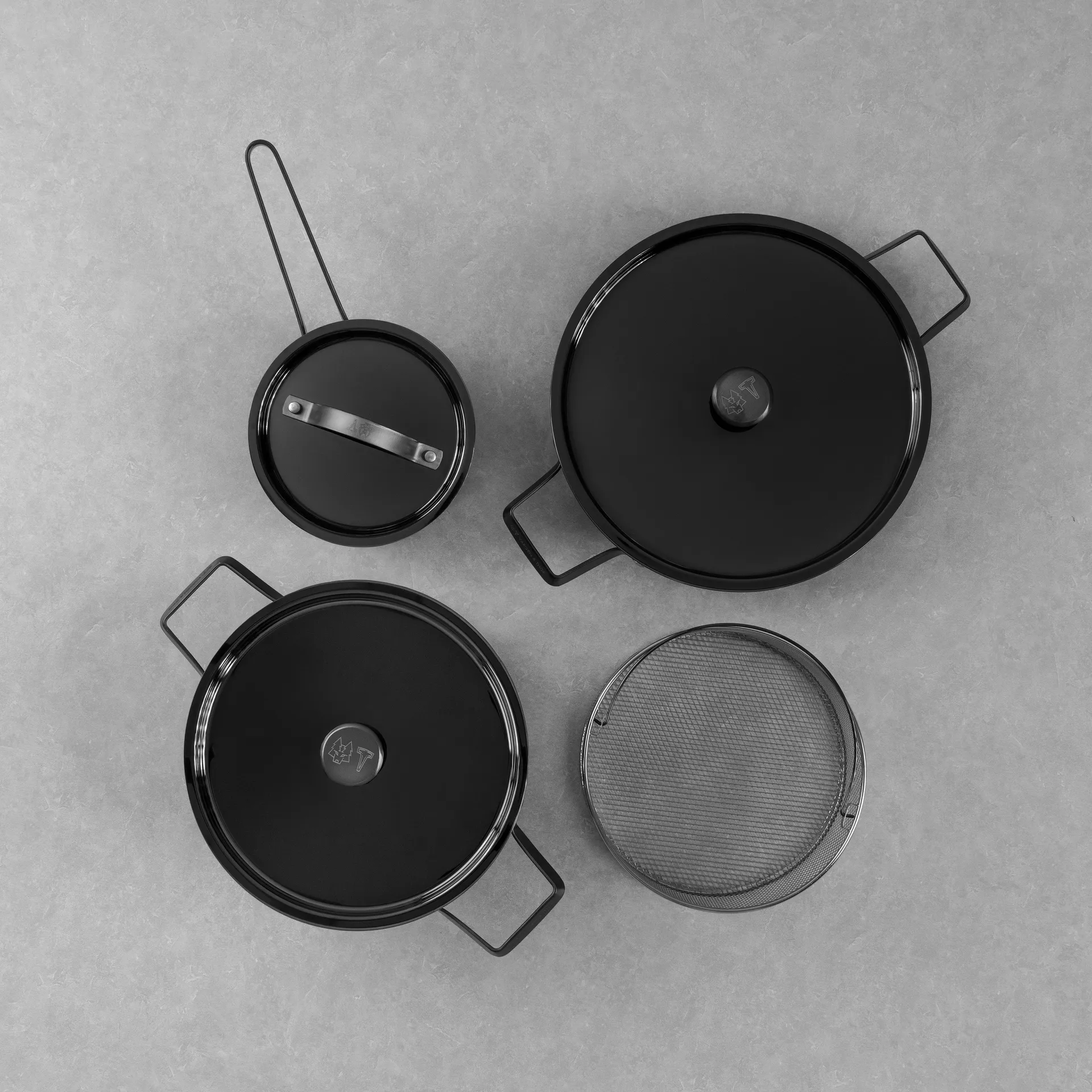 Set Svartstål PRO, 4 piezas Vargen & Thor