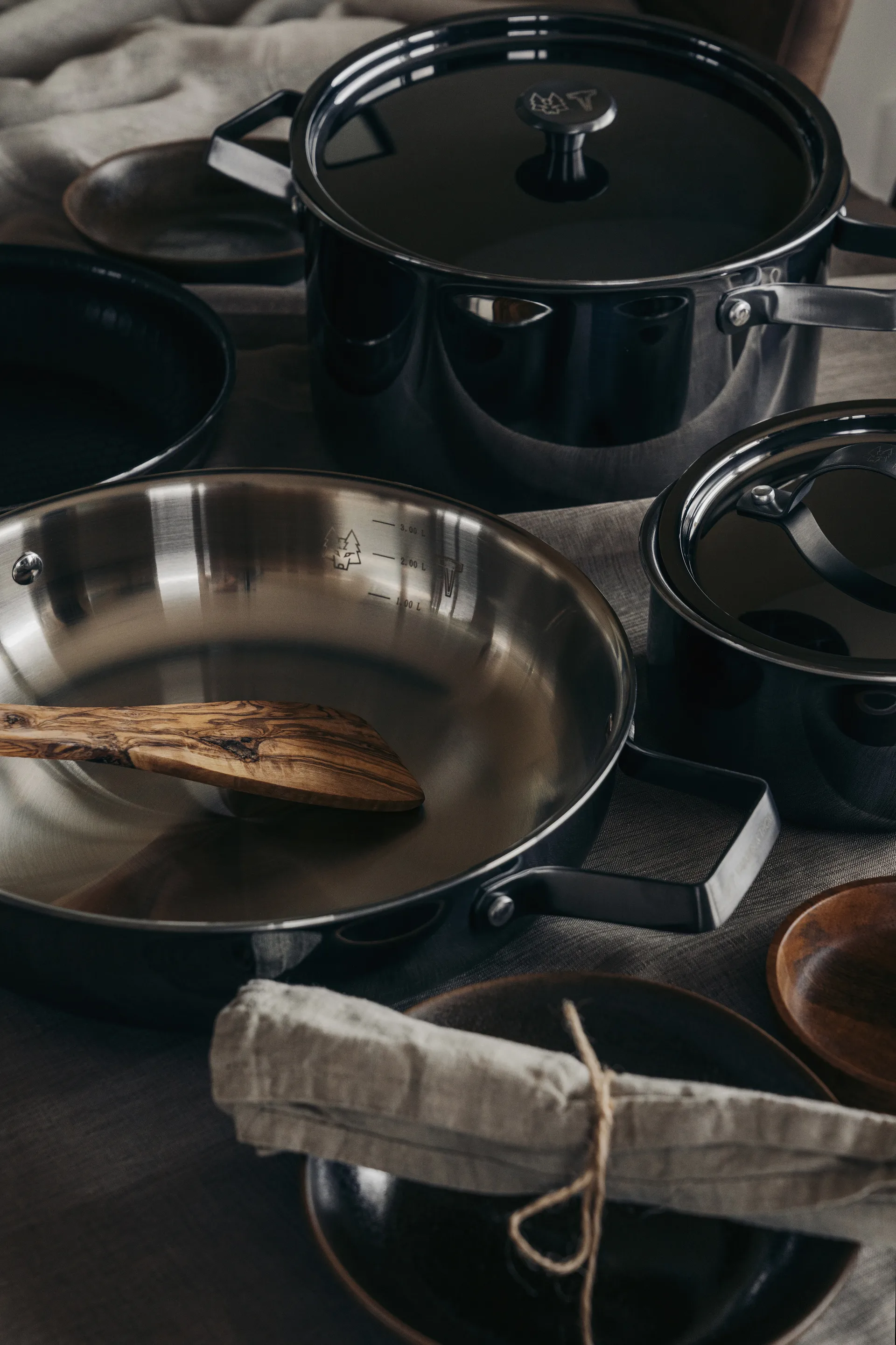 Set Svartstål PRO, 4 piezas Vargen & Thor