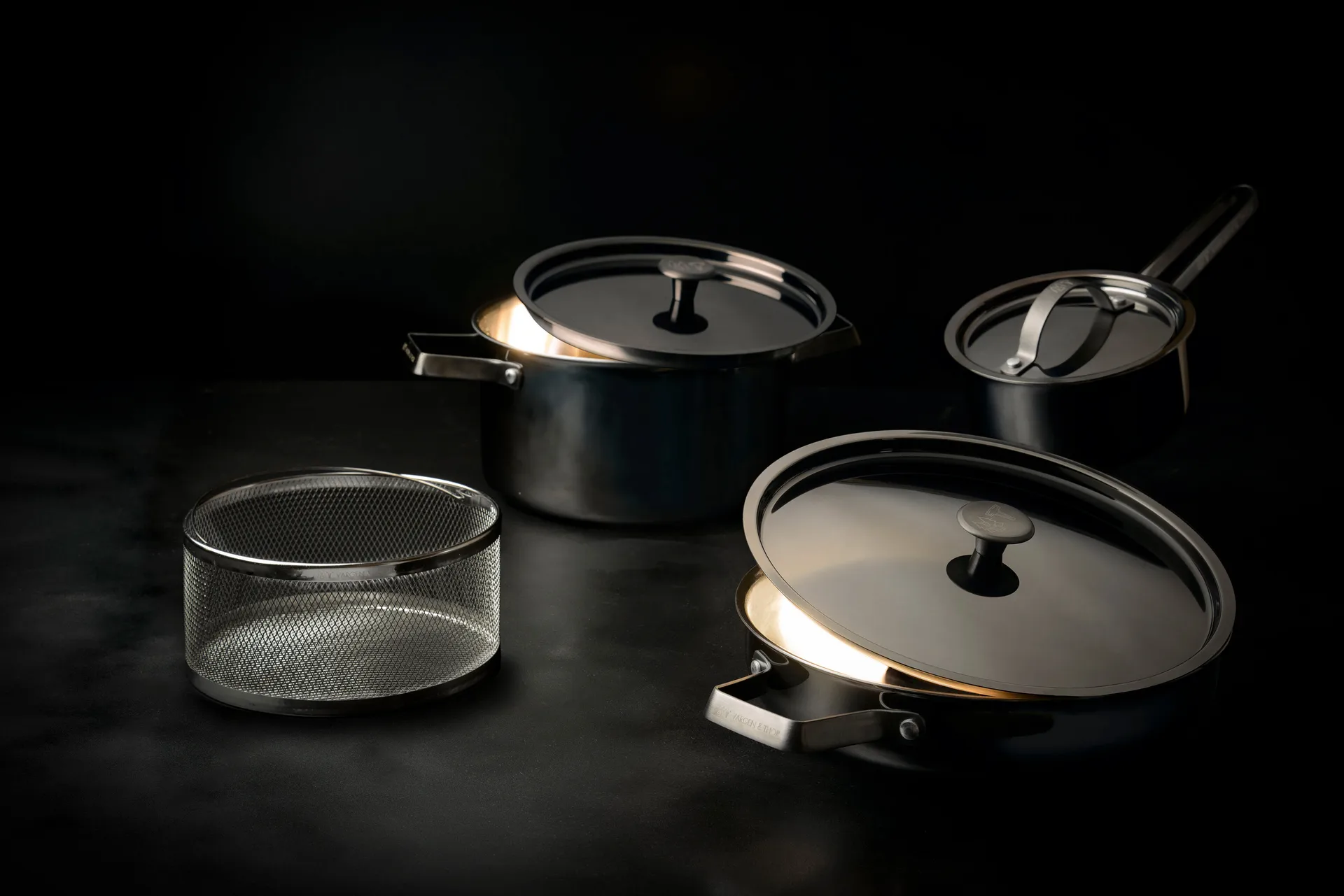 Set Svartstål PRO, 4 piezas Vargen & Thor