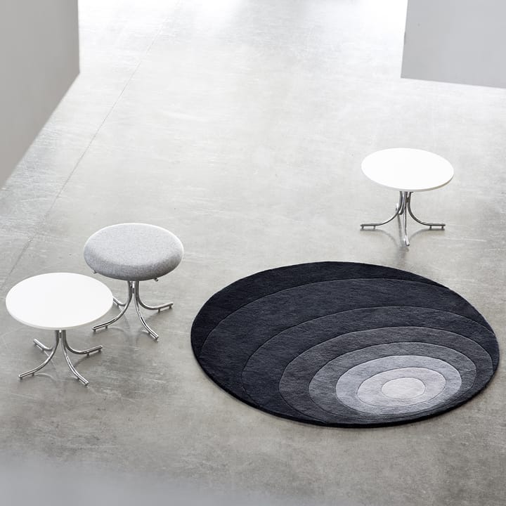 Alfombra Luna Ø120 cm, Grey Verpan