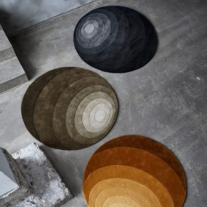 Alfombra Luna Ø120 cm, Grey Verpan