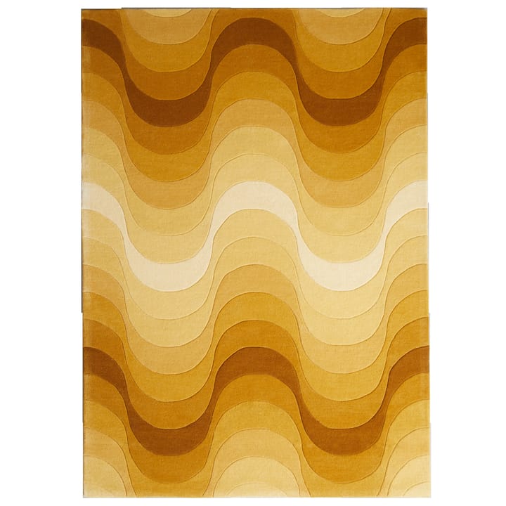 Alfombra Wave 170 x 240 cm - Amarillo - Verpan