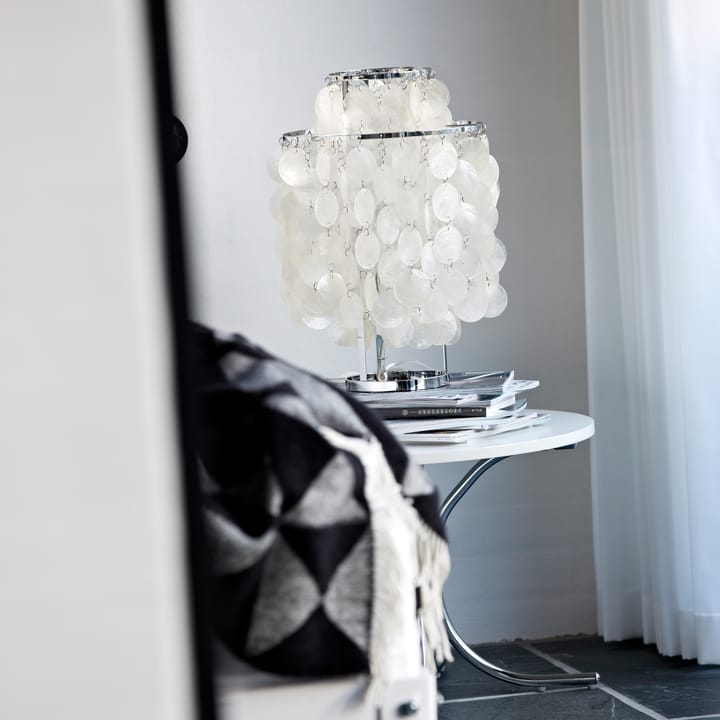 Lámpara de mesa FUN 2TM, cromo Verpan