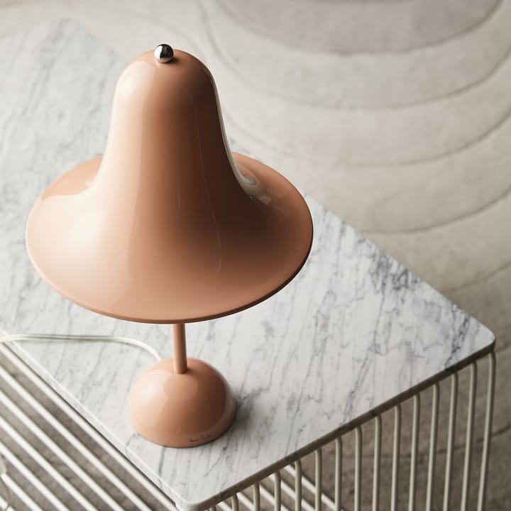 Lámpara de mesa Pantop Ø23 cm, Dusty rose Verpan