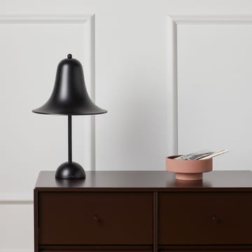 Lámpara de mesa Pantop Ø23 cm - Matt black - Verpan