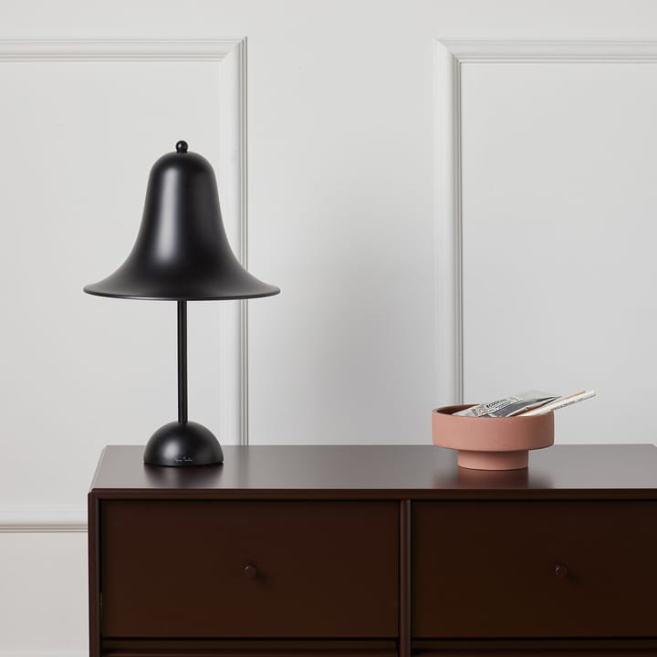 Lámpara de mesa Pantop Ø23 cm, Matt black Verpan