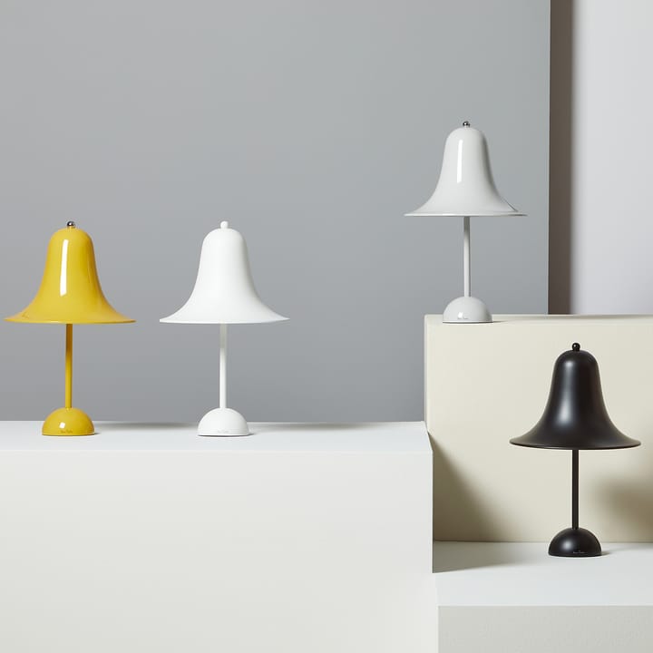 Lámpara de mesa Pantop Ø23 cm - Matt white - Verpan