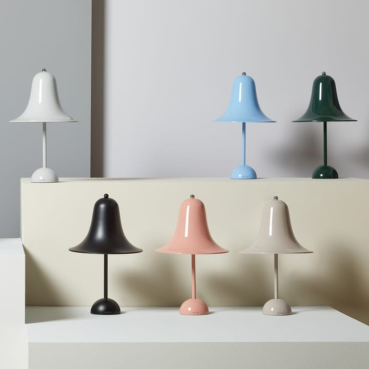 Lámpara de mesa Pantop Ø23 cm, Mint grey Verpan