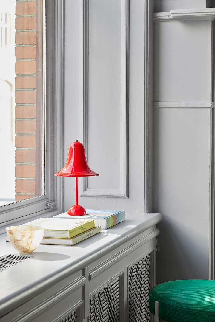 Lámpara de mesa portátil Pantop 30 cm, Bright Red Verpan