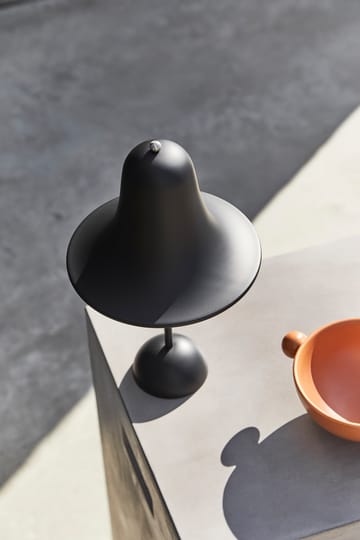 Lámpara de mesa portátil Pantop 30 cm - Matt Black - Verpan