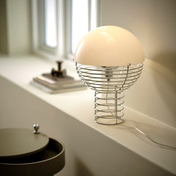 Lámpara de mesa Wire Ø30 cm - Chrome-white - Verpan