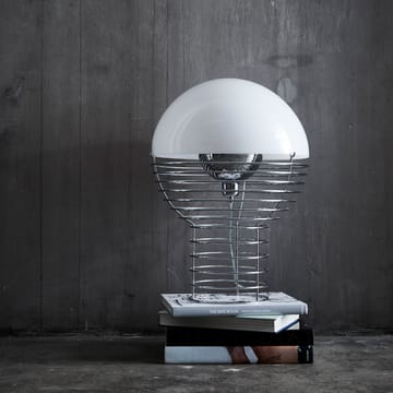 Lámpara de mesa Wire Ø40 cm - blanco - Verpan