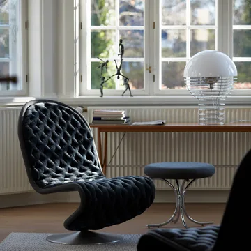Lámpara de mesa Wire Ø40 cm - blanco - Verpan