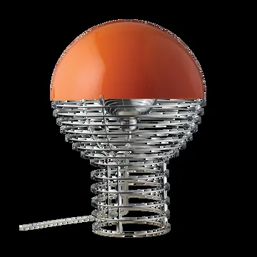 Lámpara de mesa Wire Ø40 cm - Chrome-orange - Verpan