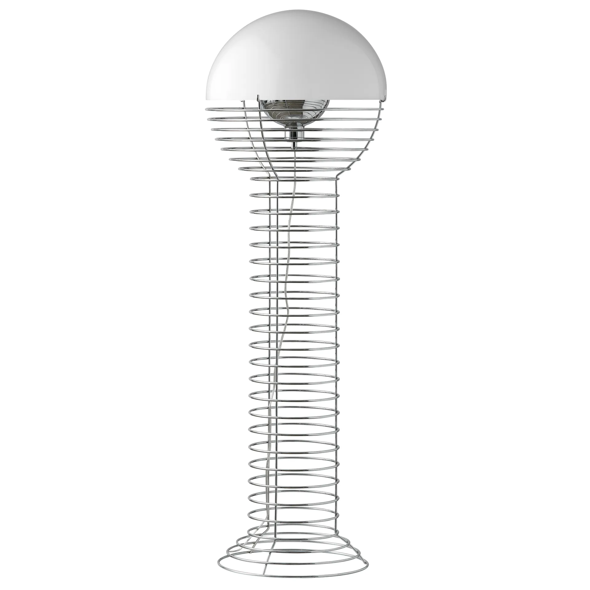 Lámpara de pie Wire, blanco Verpan