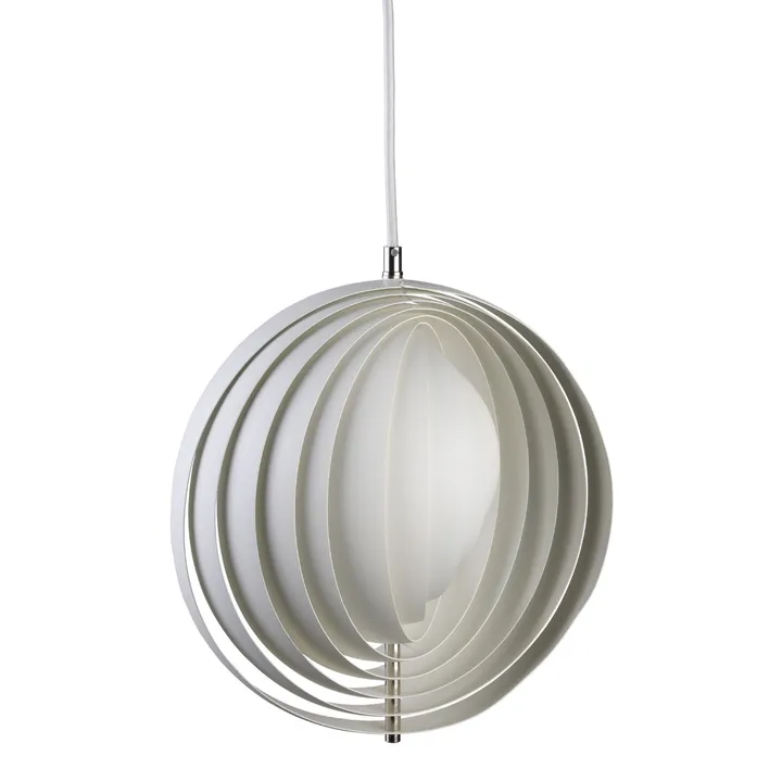 Lámpara de techo Moon - blanco, Ø34 cm - Verpan