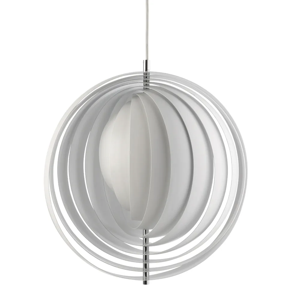Lámpara de techo Moon, blanco, Ø44,5 cm Verpan