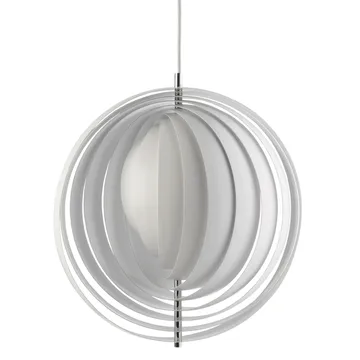Lámpara de techo Moon - blanco, Ø44,5 cm - Verpan