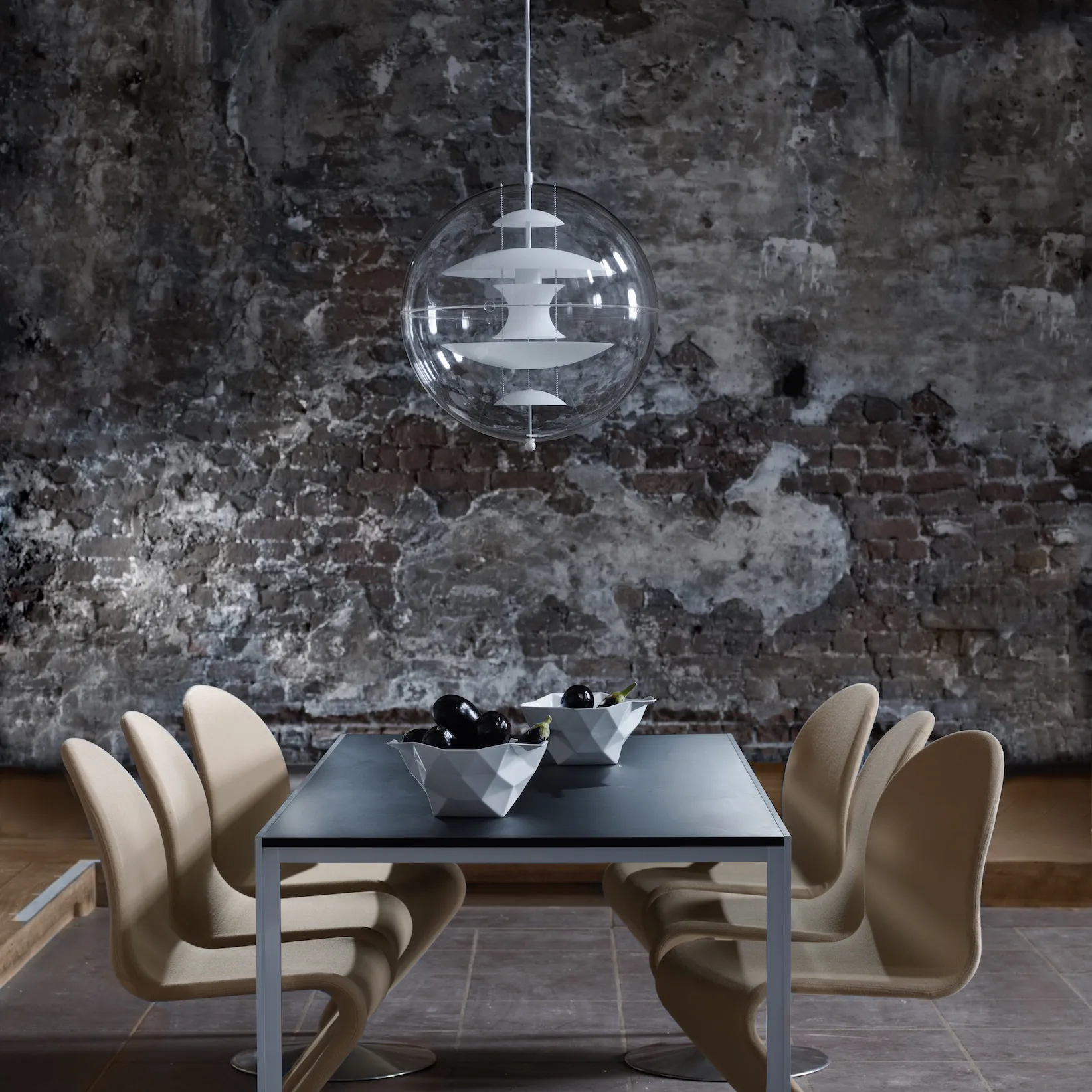 Lámpara de techo VP Globe Glass, Ø50 cm Verpan