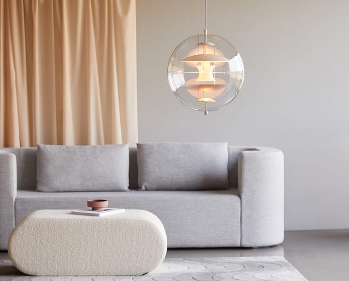 Lámpara de techo VP Globe Warm Peach, Ø40 cm Verpan