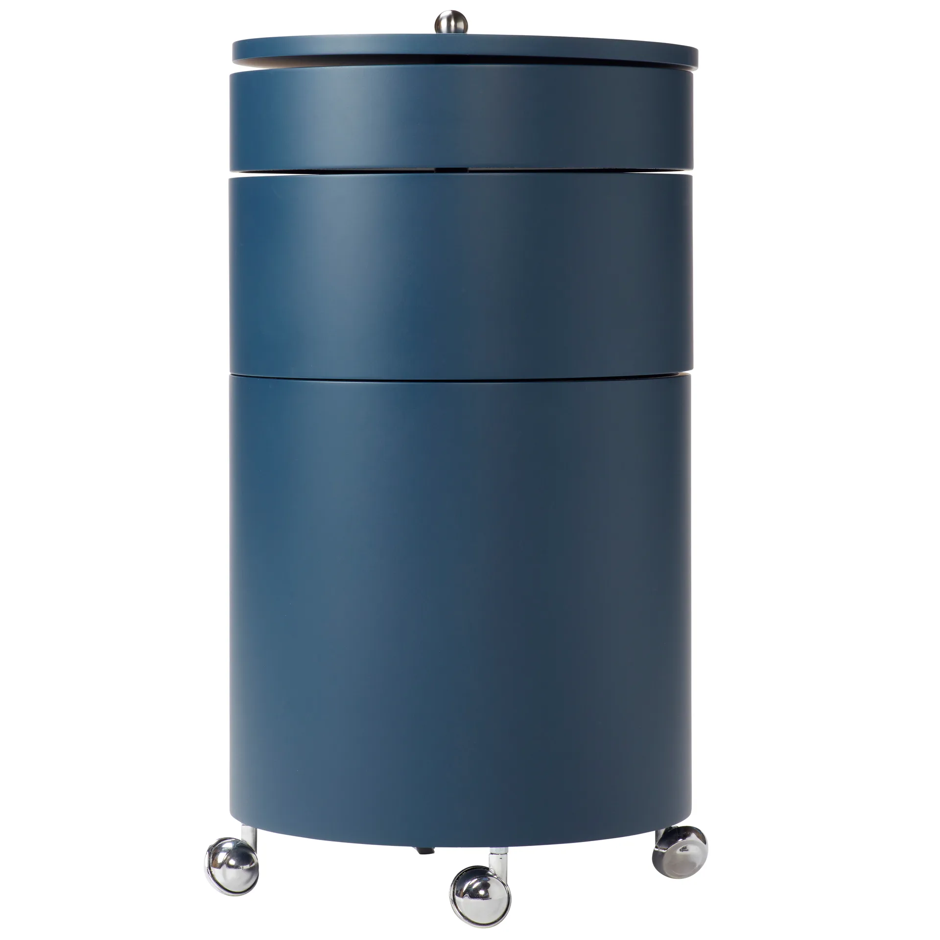 Mesa con ruedas Barboy, Azul Verpan