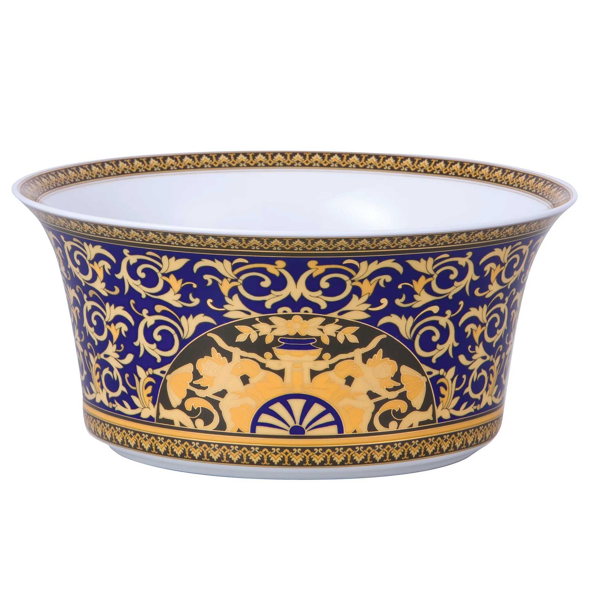Ensaladera Versace Medusa Blue, Grande Versace