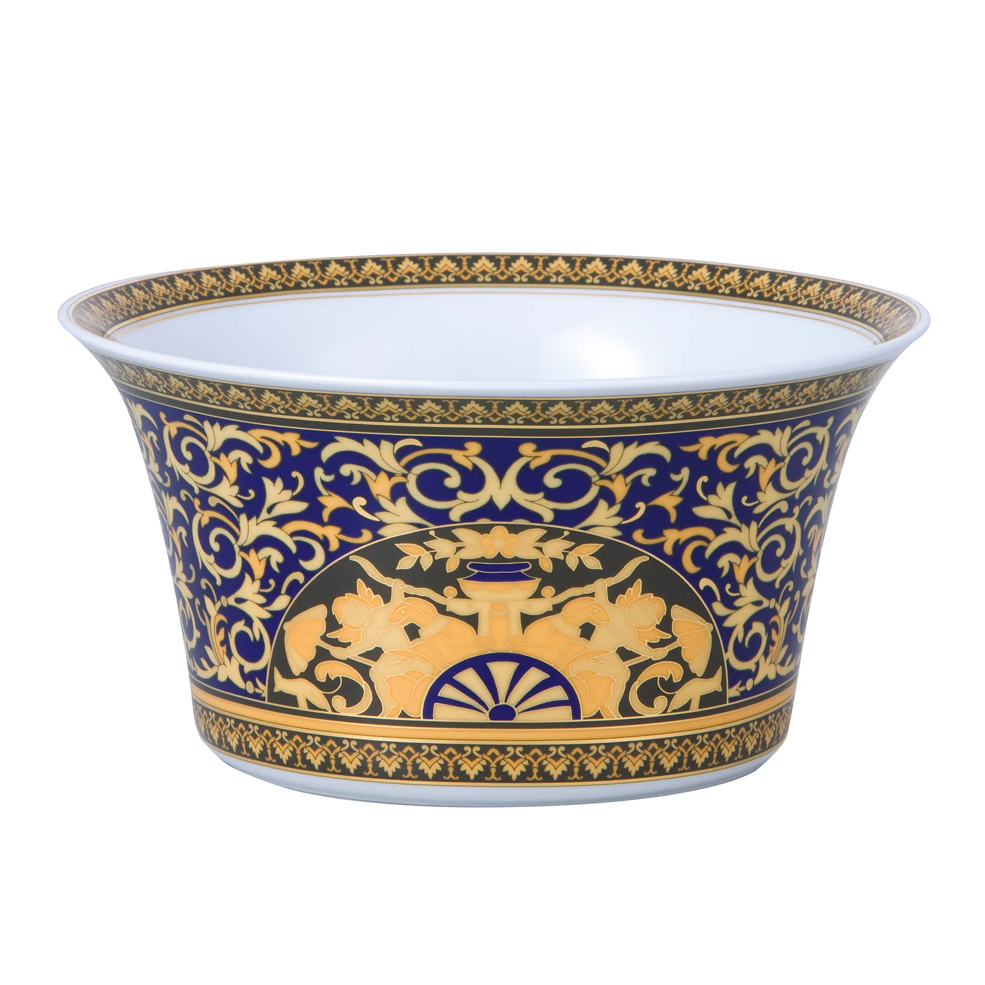 Ensaladera Versace Medusa Blue, Medio Versace