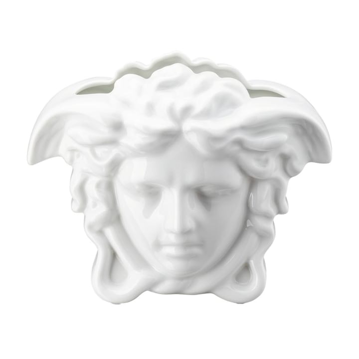 Jarrón Versace Medusa Grande 15 cm - blanco - Versace