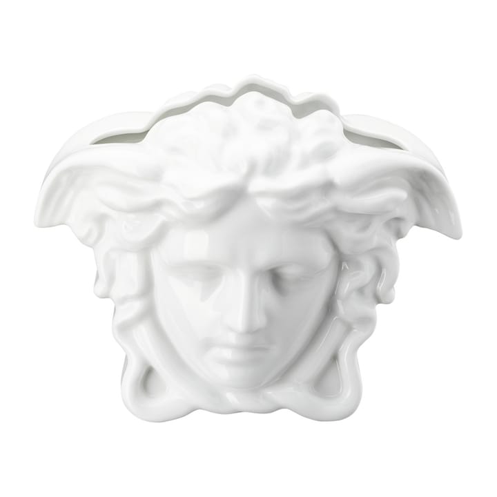 Jarrón Versace Medusa Grande 21 cm - blanco - Versace