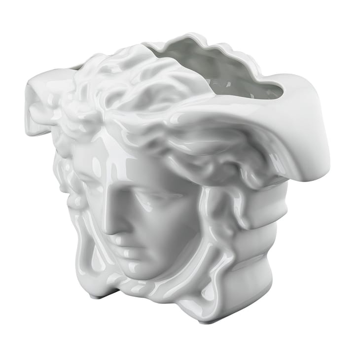 Jarrón Versace Medusa Grande 21 cm - blanco - Versace