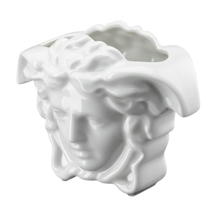 Jarrón Versace Medusa Grande 9 cm, blanco Versace