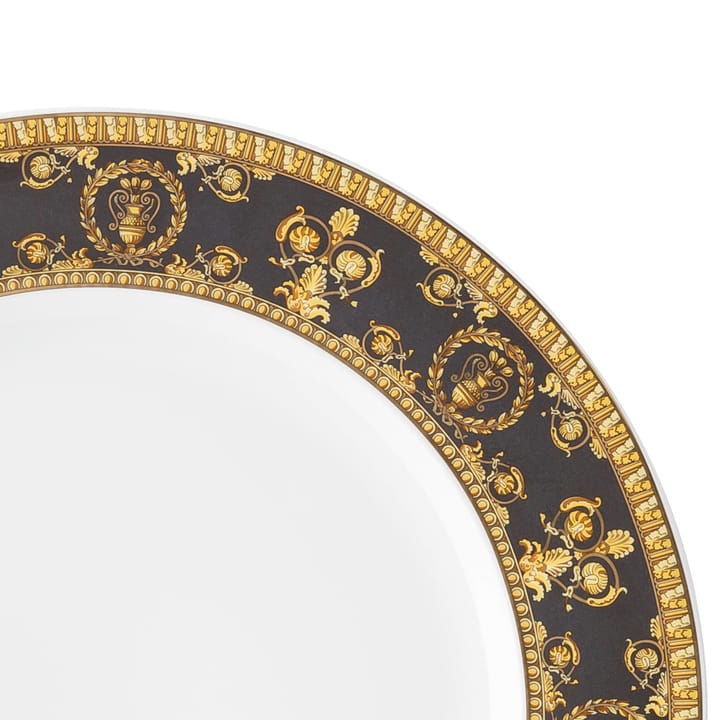 Plato para postres Versace I love Baroque, Nero Versace