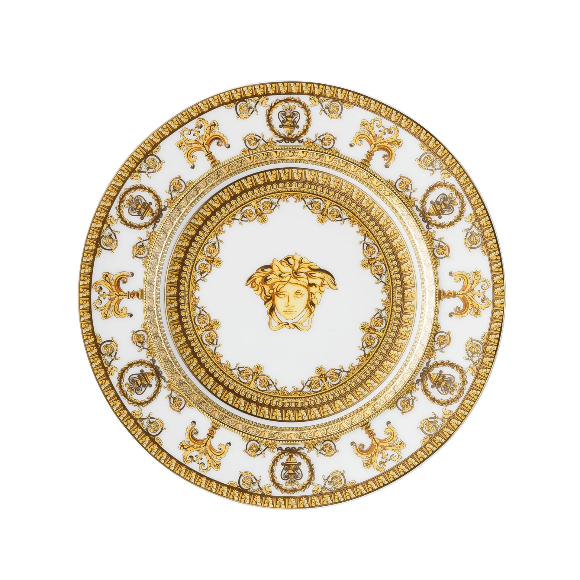 Plato pequeño Versace I love Baroque, Bianco Versace