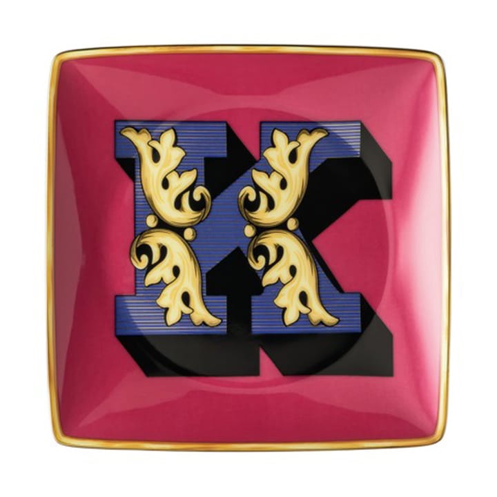 Plato Versace Holiday Alphabet 12 cm - K - Versace